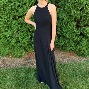 Long Black Gown